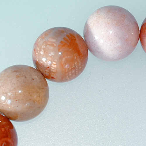 フォッシルコーラル】フォッシルコーラルブレスレット アラシャン瑪瑙