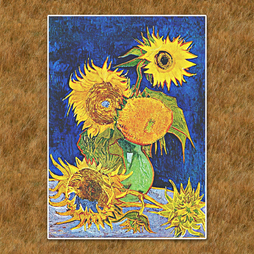 ゴッホ『5本のひまわり』複製画 【額入り】 絵画 〜ART❖MUSEUM〜 通販