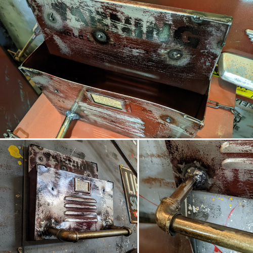 無骨さ半端ない！ペーパーホルダー マガジンラック（2WAY