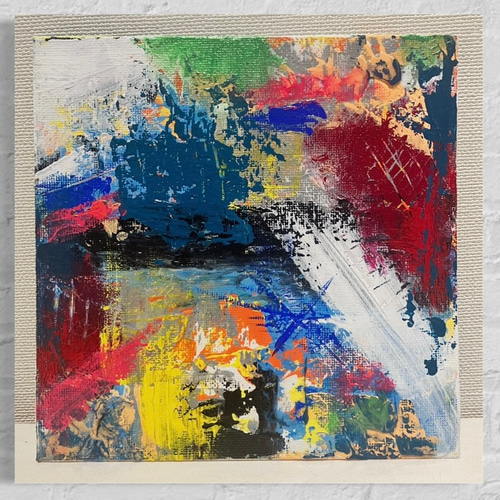 抽象画 テクスチャーアート『金魚』 絵画 Gabriel Art Garden M 通販