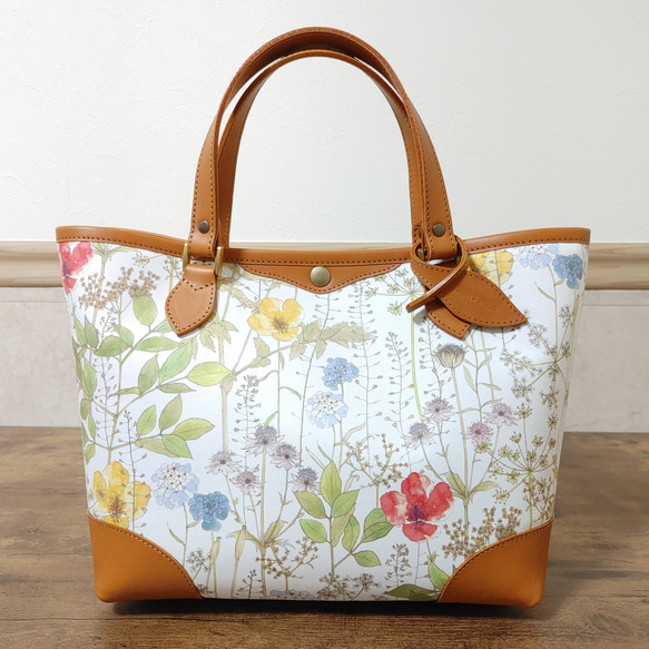 リバティ × 本革 トートバッグ 『Irma』 LC-M トートバッグ