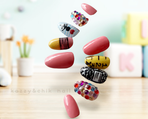 ネイルチップ 〜 kid 〜 ネイルチップ（つけ爪） kazzy&chik nail 通販