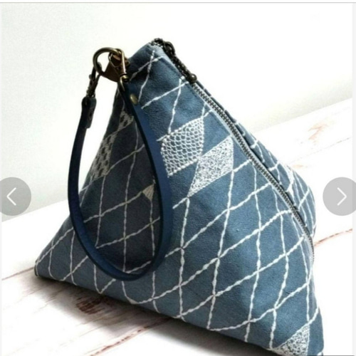 ミナペルホネン ハンドメイド テトラポーチ ポシェット yukiyanagi