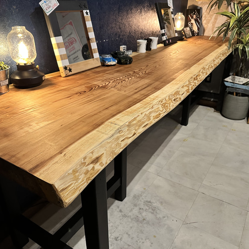 在庫あり 即納 hotaru 天然木 天然杉 一枚板 高級 カウンターテーブル