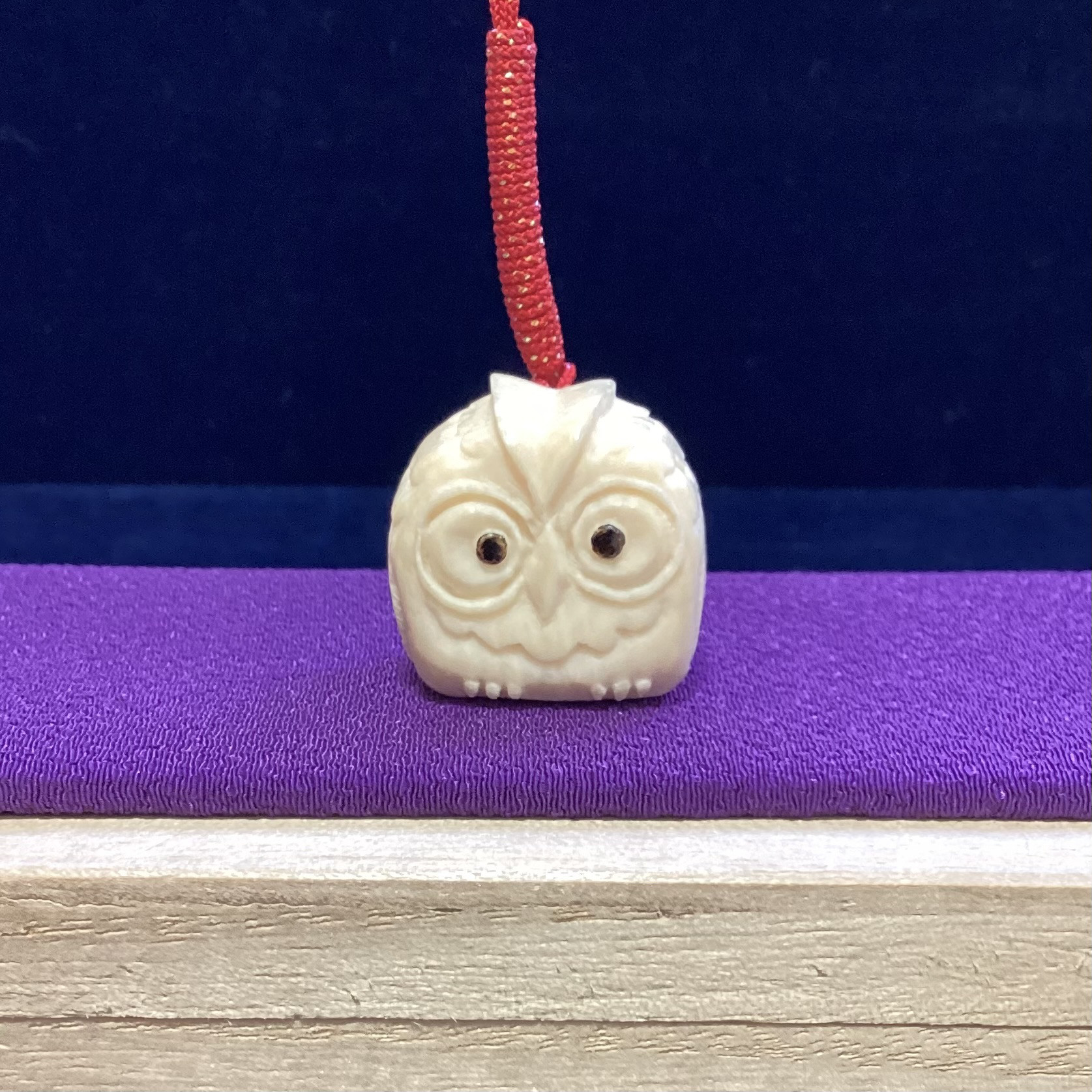 根付 寿老人と鶴 骨 牙等天然素材 銘 友三 根付 寿老人と鶴 骨 牙等