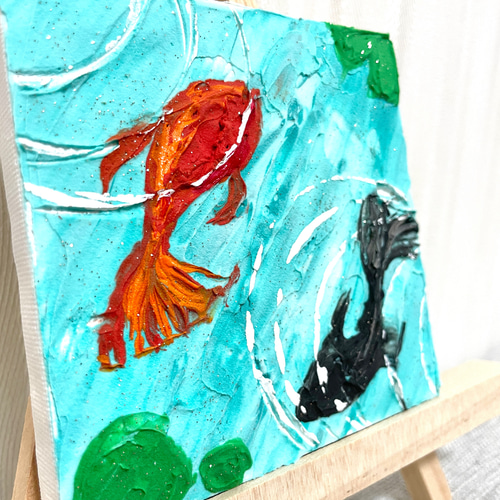 テクスチャーアート アクリルアート アートパネル ミニキャンバス