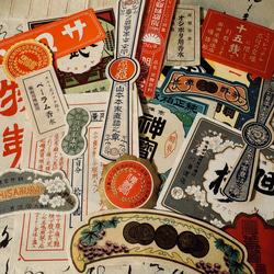 昭和レトロラベルセット その他素材 うい 通販 18354003｜Creema