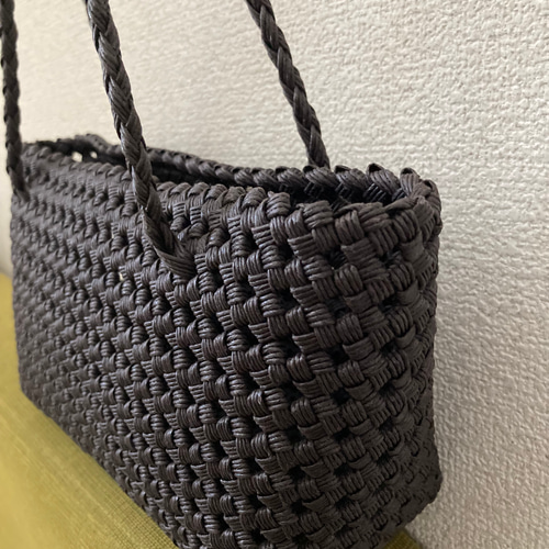 ショルダーバッグ かごバッグ クラフトバンド 紙バンド かごバッグ