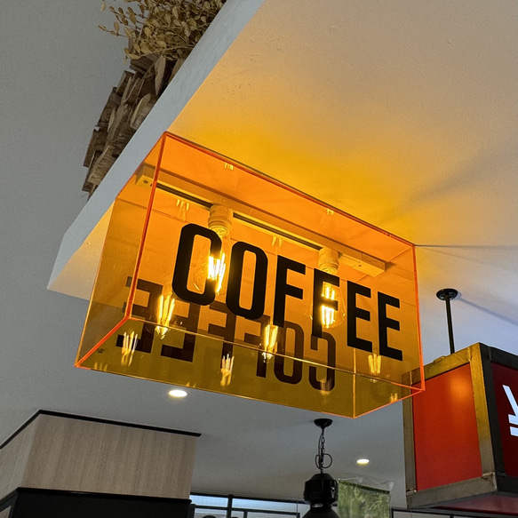 送料無料】アクリル看板 BOX看板 電飾看板 シーリングライト