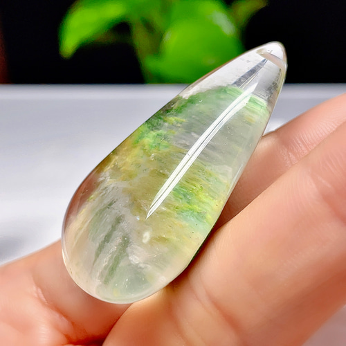 高品質】 ガーデンクォーツ 庭園水晶 幽霊水晶 ペンダント ネックレス