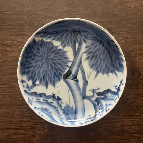 古伊万里染付5枚皿 大皿 antique art nozomi 通販 18214478｜Creema