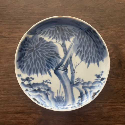 古伊万里染付5枚皿 大皿 antique art nozomi 通販 18214478｜Creema