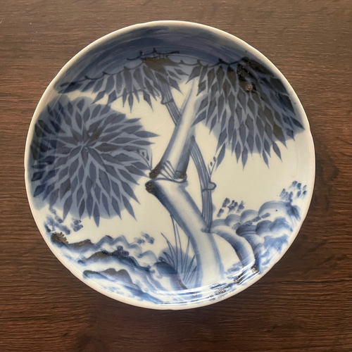 古伊万里染付5枚皿 大皿 antique art nozomi 通販 18214478｜Creema