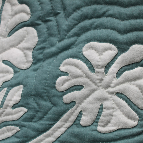 オーダーメイド】ハワイアンキルト ショルダーバッグ ハイビスカス