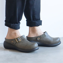 メンズ】ベーシックサボ | 厚底 サボサンダル 甲高 幅広 紳士 Nuts