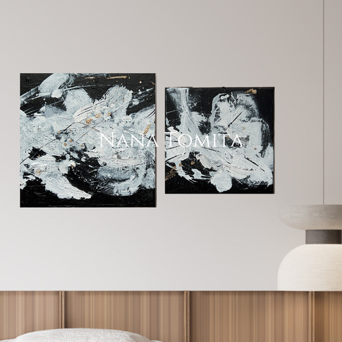 和風/禅/絵画/アート/抽象画/ニュアンス/モダン/ホテル/内装/海外 絵画