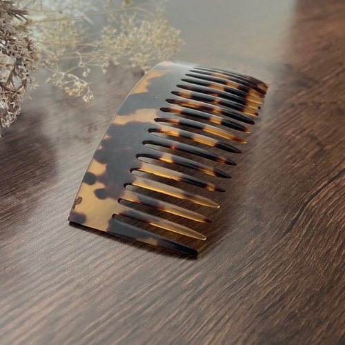 雅 本鼈甲 理容 櫛 コーム 本鼈甲 ベーク 信山 本鼈甲 理容 櫛 コーム