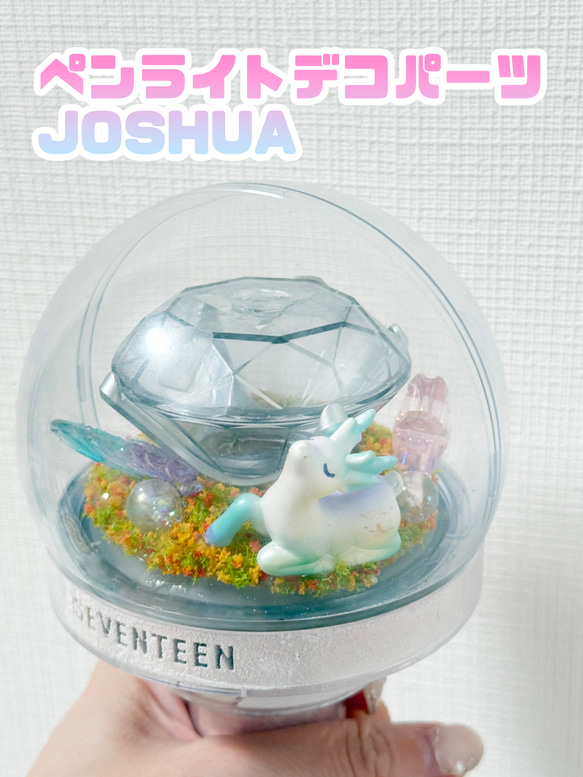 SEVENTEEN×JOSHUAジョシュア CARAT棒♡デコパーツ＆鹿 その他
