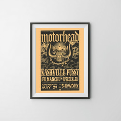 Motor Head モーターヘッド フライヤー ポスター | パンクロック｜80