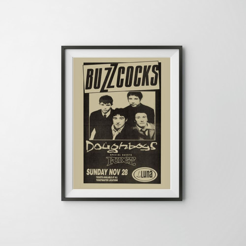 Buzzcocks バズコックス ポスター | パンクロック｜80年代音楽