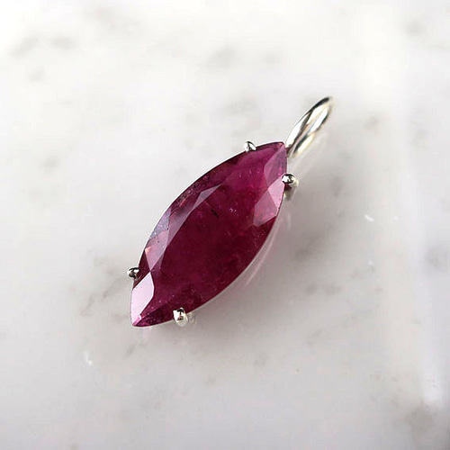 ルベライト】ピンクトルマリン・シルバーペンダント ペンダントトップ