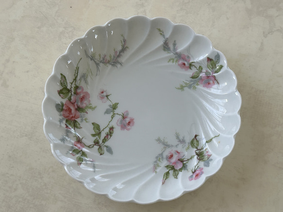 フランスVintage HAVILAND LIOGES アビランドリモージュ Rose柄の