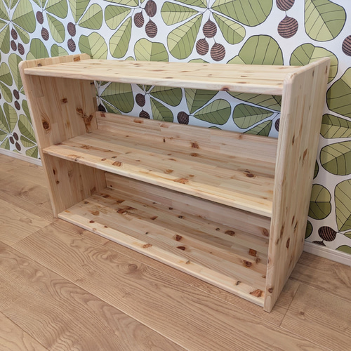 木製棚 桧 ✨ おもちゃ棚 絵本棚 モンテッソーリ ハンドメイド 棚