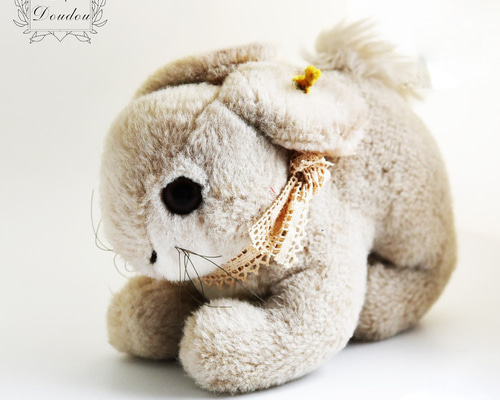 ヴィンテージ Steiff シュタイフ ぬいぐるみ うさぎ【sa674