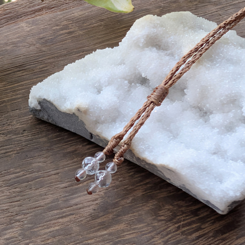 ☆グリーンアベンチュリンDruzy・アベンチュリン☆マクラメ編み