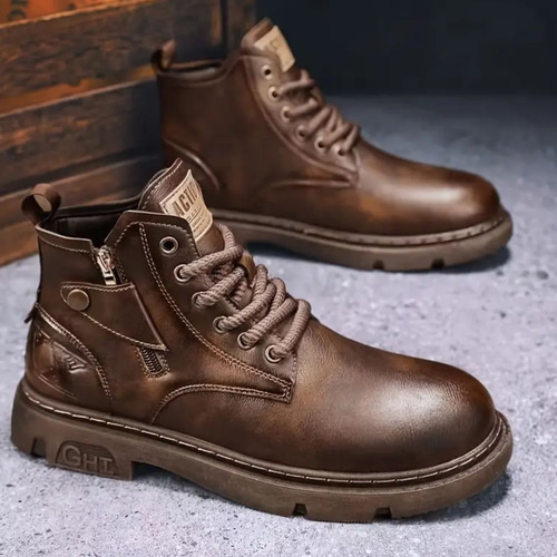 バイクブーツ レザー メンズ ブーツ ショートブーツ ライディング