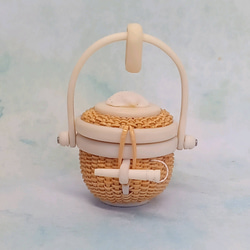 1インチミニナンタケットバスケット制作キット ネックレス・ペンダント