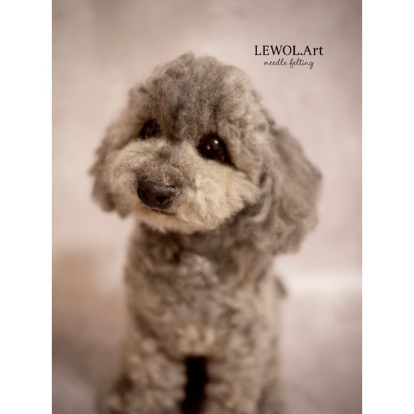 羊毛フェルト フルオーダー 犬 猫 ペット｜ニードルアート モデル トイ