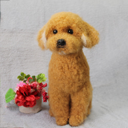 羊毛フェルト オーダー 「リアルで可愛いワンちゃん」ジャックラッセル