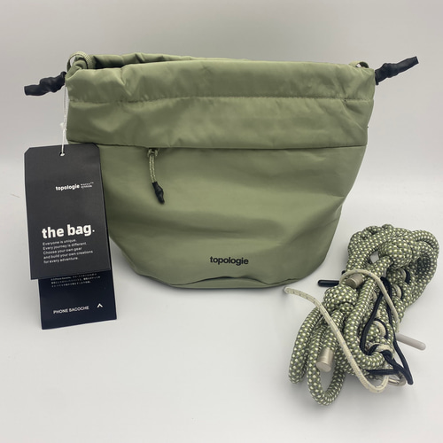 topologie トポロジー ショルダーバッグ ドローストリング収納