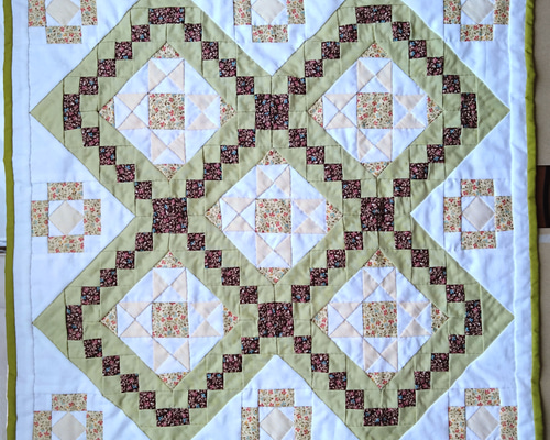 パッチワークキルトのタペストリー[送料無料] タペストリー・壁掛け