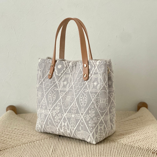 ⚮̈ミナペルホネン symphony ポーチで仕切りバッグ トート トート