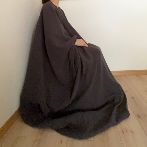 よもぎ蒸しガーゼマント《一重タイプ》 その他インテリア雑貨 薬草