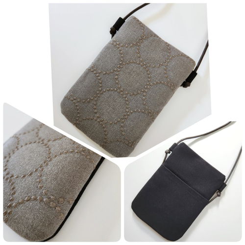 ミナペルホネン タンバリン dop スマホショルダー ポシェット