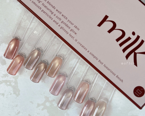 ネイルチップ＊enoi ミルクマグネット ワンカラー milk magnet