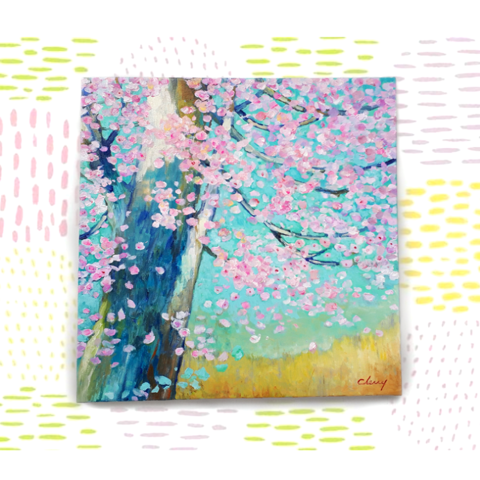 油絵【Fosest】1点物の原画/作者サイン入◇F30号キャンバス 油絵