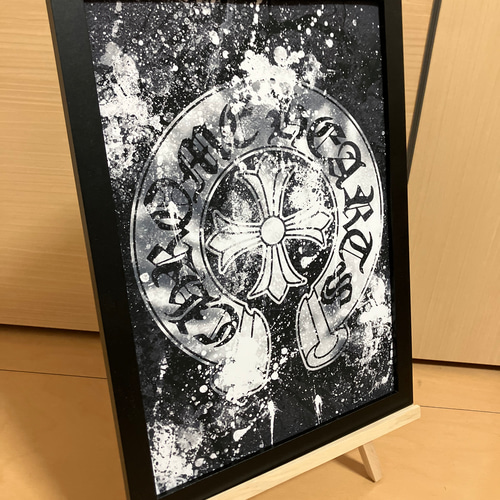 CHROME HEARTS type☆オマージュアートインテリアポスター＃333