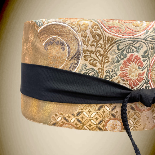 金刺繍煌めくサッシュベルト高級感抜群 刺繍帯 W55〜75cm 高級帯 帯