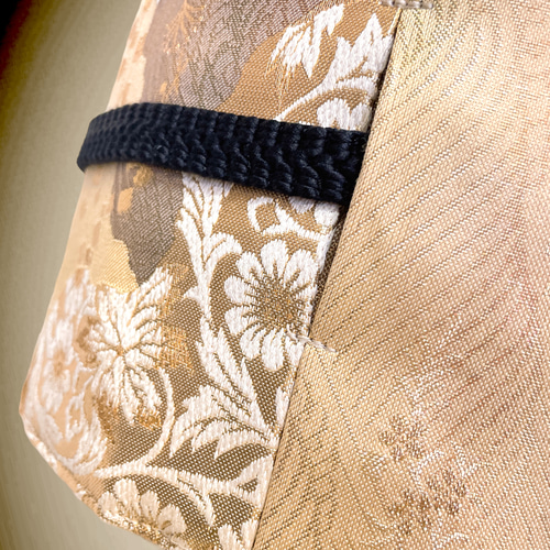 金刺繍煌めくサッシュベルト高級感抜群 刺繍帯 W55〜75cm 高級帯 帯