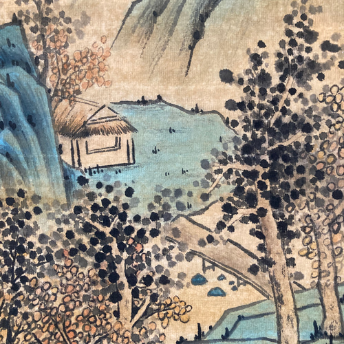 絵画 掛け軸 風景画 山水 絵画 こたつ 通販 19167484｜Creema(クリーマ