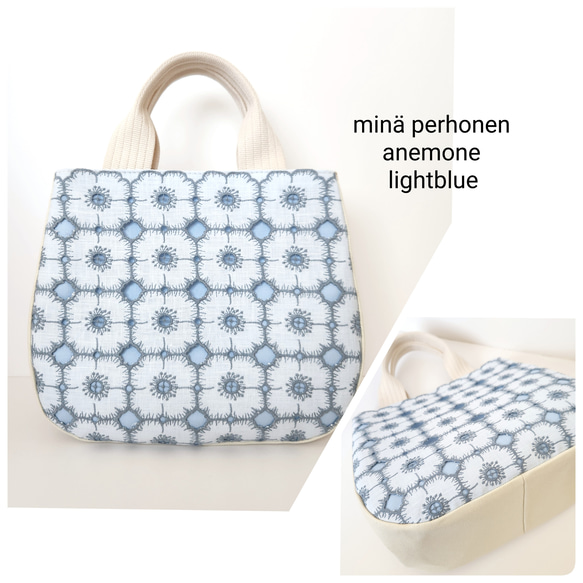 ミナペルホネン アネモネ 角丸トートバッグ 布バック ギフト 【受注