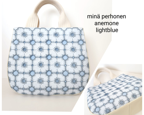 ミナペルホネン アネモネ 角丸トートバッグ 布バック ギフト 【受注