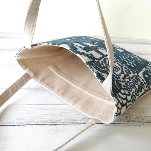 SALE ☆ミナペルホネンforest tile, chouchoのミニバッグ/light beige