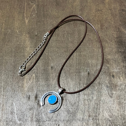 スリーピングビューティー ターコイズ ナジャ シルバー ネックレス