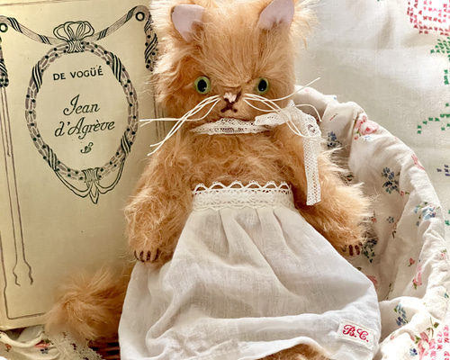 テディキャット シャイで可愛いふわふわ猫ちゃん テディベア