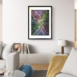 嗚呼人生よ / モダン画 117×91㎝ F50 キャンバス おしゃれ モダン